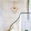 (Same as W1340102274/L5004) Gold Crystal Chandeliers