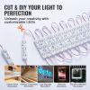 VEVOR 200PCS LED Storefront Lights, 108 ft DC 12V, LED Module Lights, 5730 SMD 3-LED 1.5W Window Lights with Tape Adhesive Backside