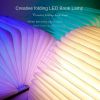 Wooden Book Light; Novelty Folding Book Lamp; 5 Colors Folding Night Light; Portable Desk Light USB Rechargeable Wooden Table Lamp Magnetic Desig